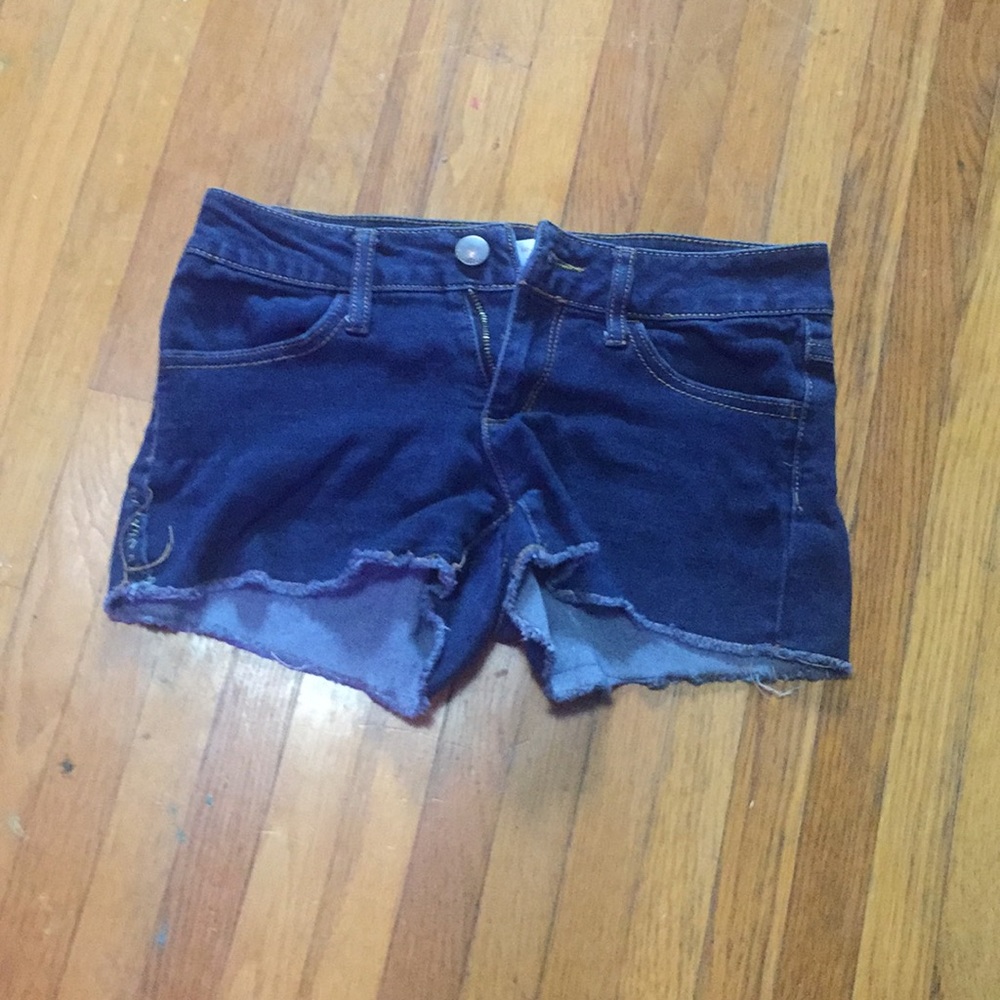 Blue shorts